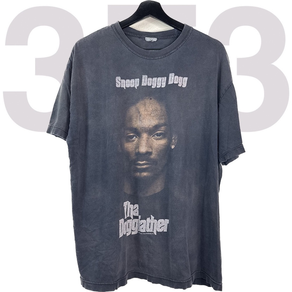 VINTAGE SNOOP DOGG THA DOGGFATHER SHIRT SZ XL BLK FADED